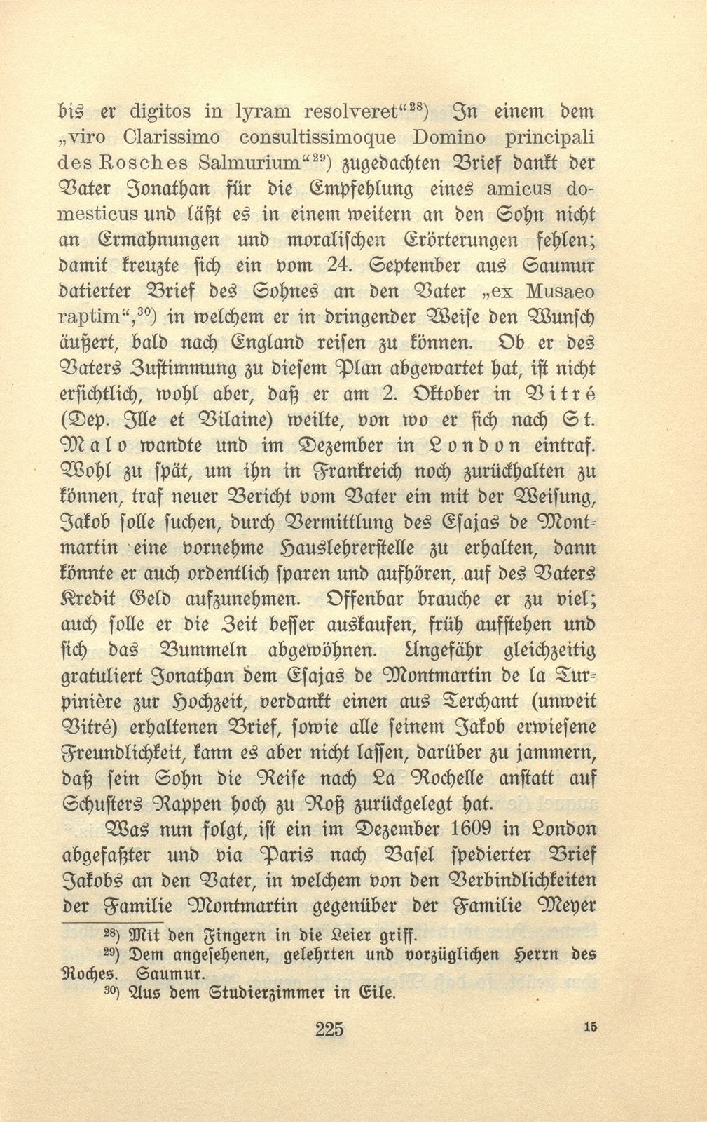 Aus den Wanderjahren eines Basler Studenten des 17. Jahrhunderts [Wolfgang Meyer] – Seite 17