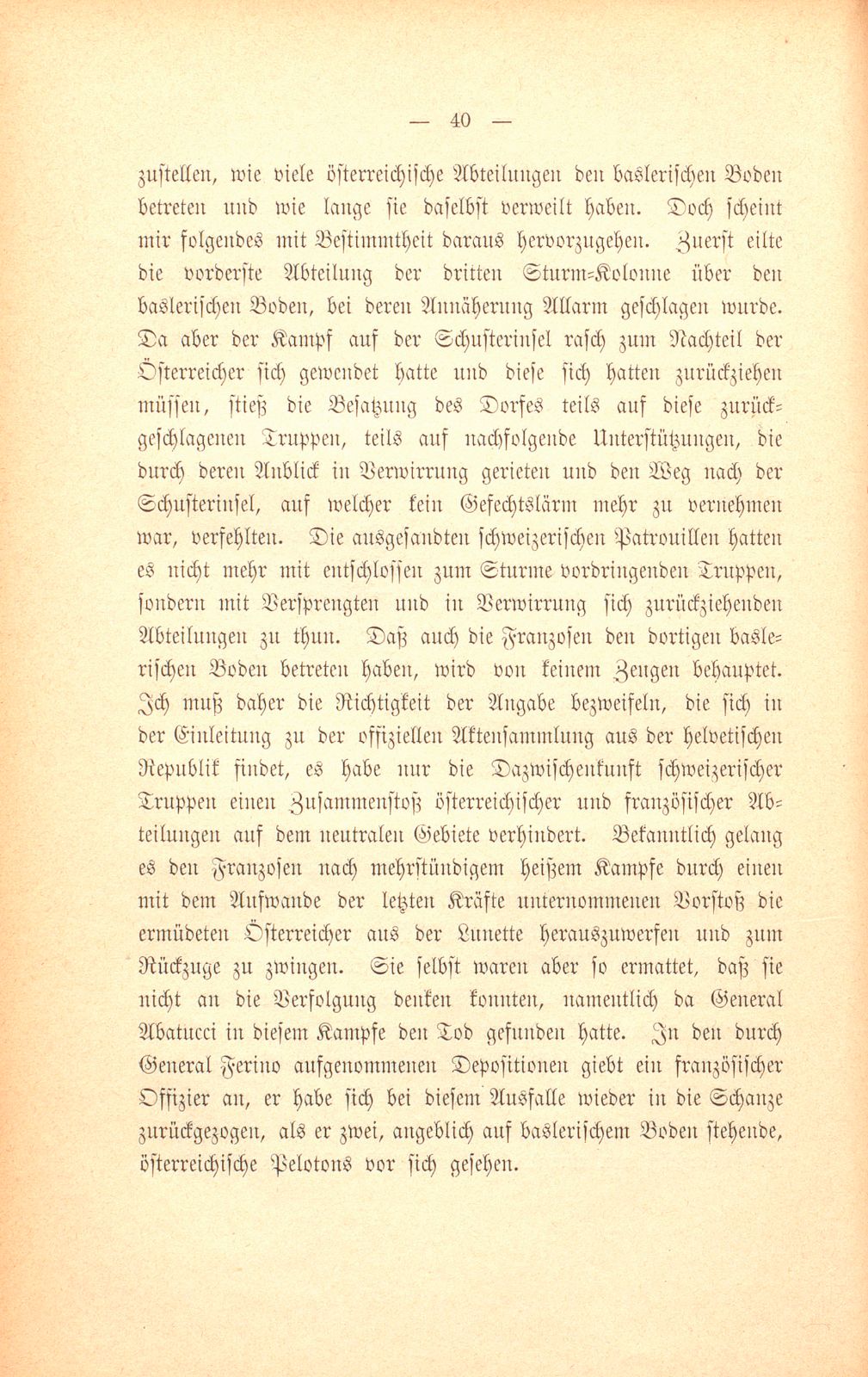 Ein Staatsprozess aus den letzten Tagen der alten Eidgenossenschaft – Seite 23