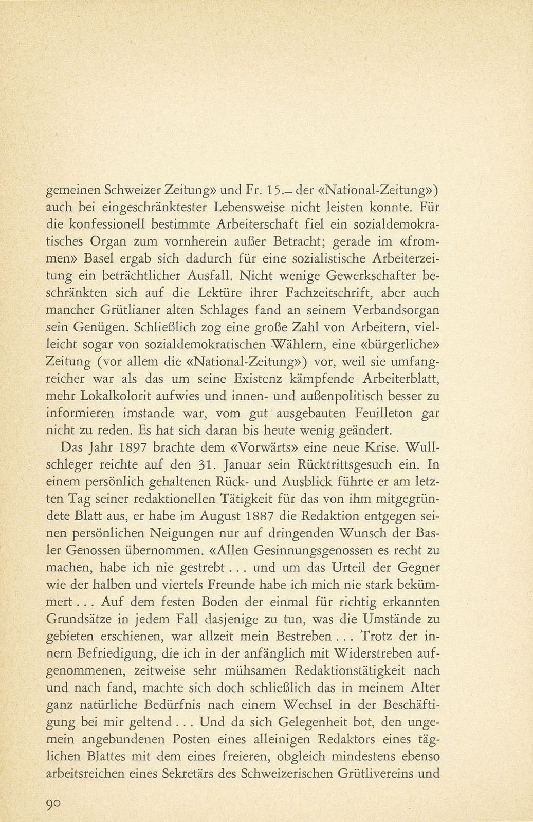 Die sozialdemokratische Presse in Basel bis zum Ersten Weltkrieg – Seite 22