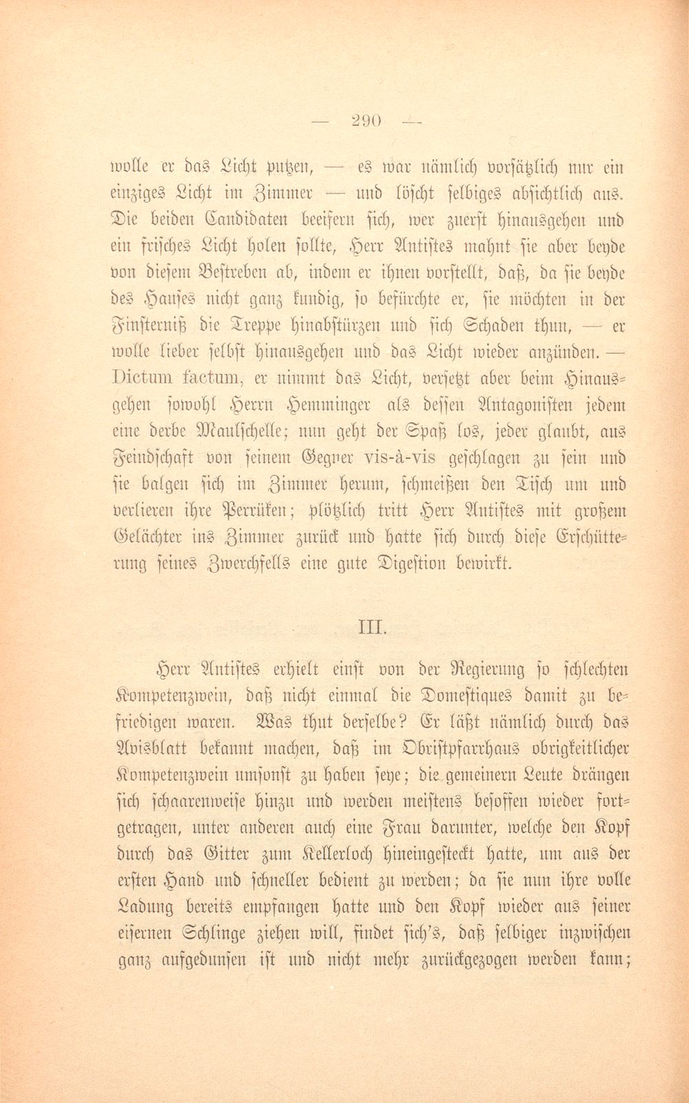 Anekdoten von Antistes Hieronymus Burckhardt – Seite 5