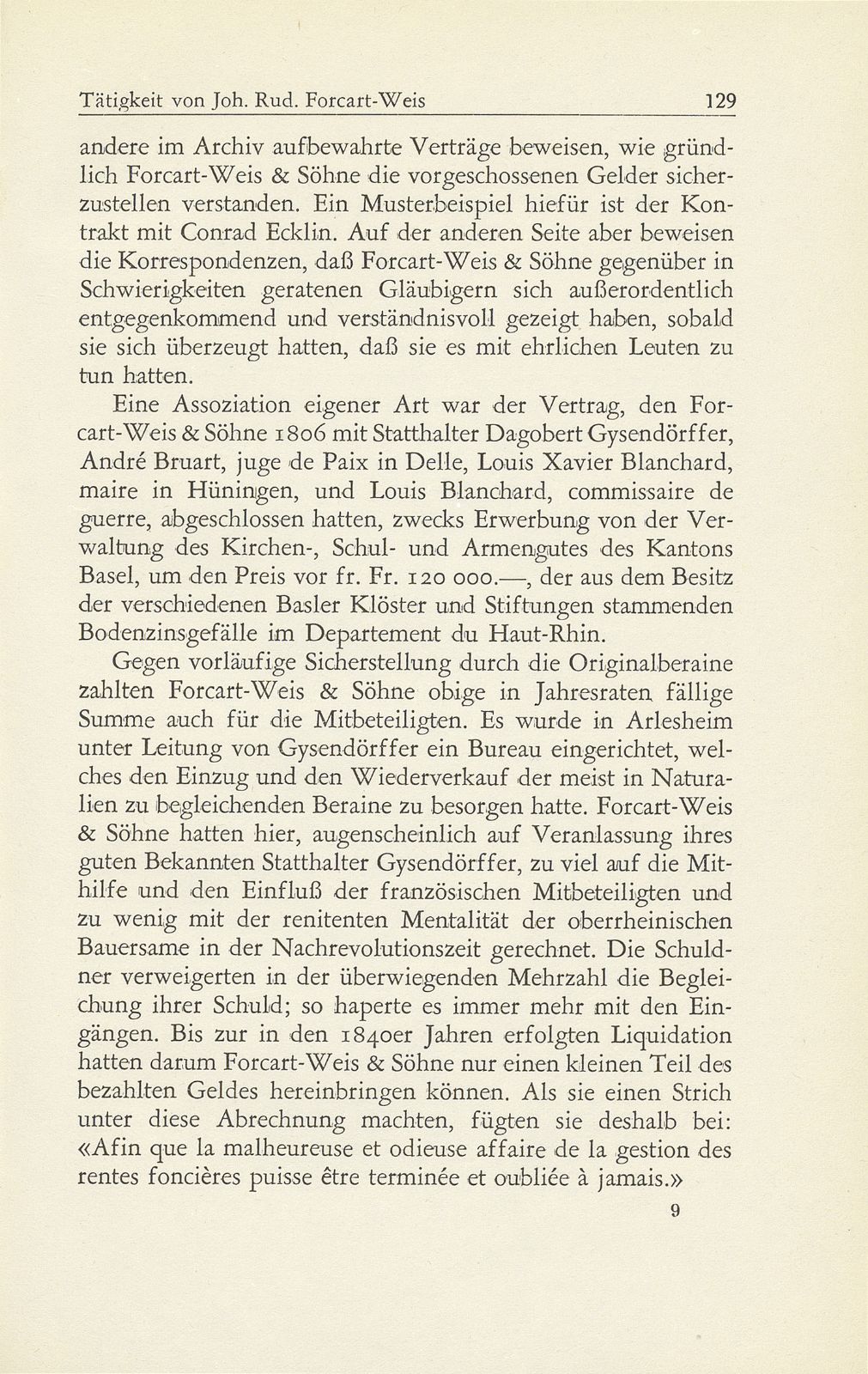 Die geschäftliche Tätigkeit von Johann Rudolf Forcart-Weis 1749-1834 – Seite 28