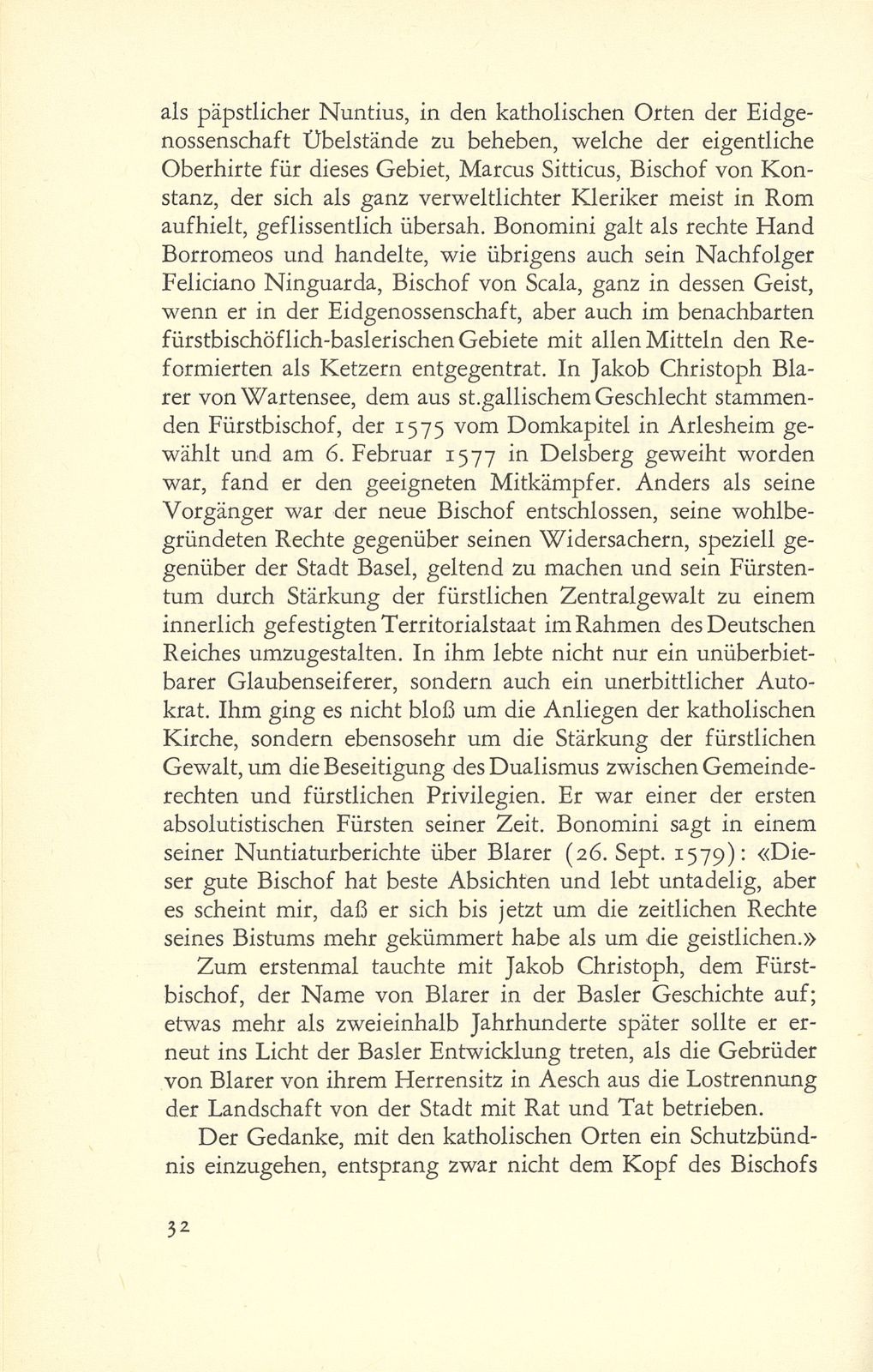 Das bischöflich-baslerische Bündnis von 1579 mit den sieben katholischen Orten – Seite 9