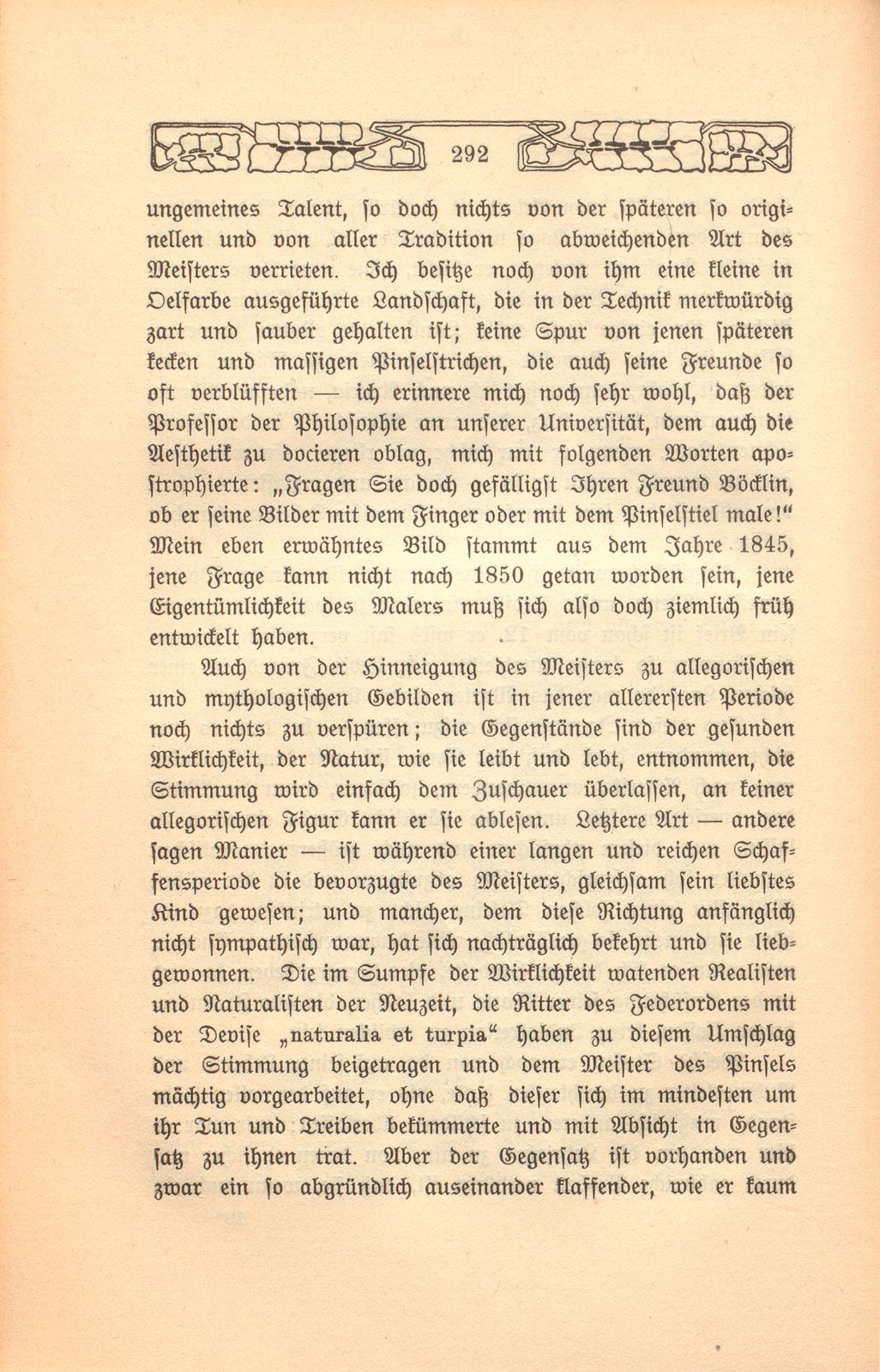 Aus Böcklins Lehrjahren. Nach Mitteilungen eines Freundes – Seite 11