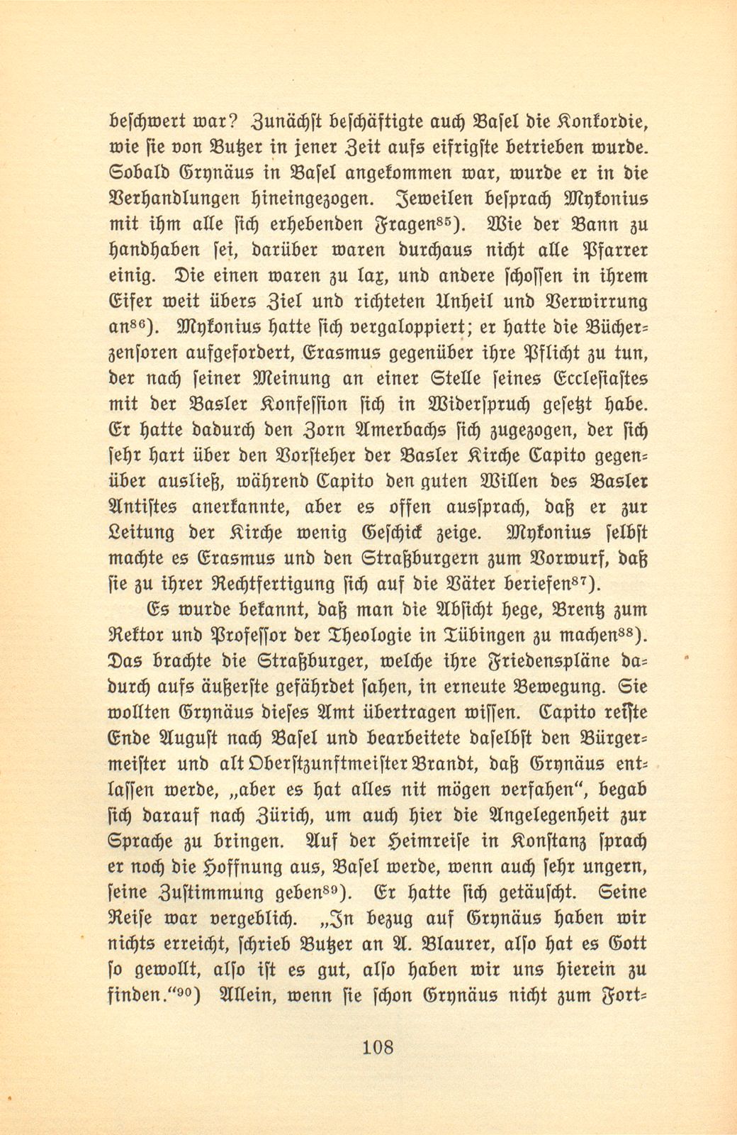 Die Berufung des Simon Grynäus nach Tübingen. 1534/1535 – Seite 21