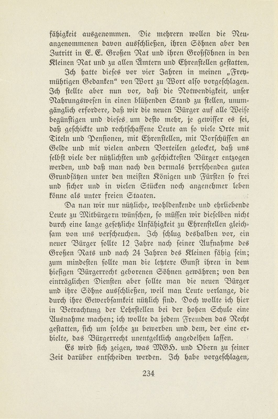 Der Kampf um die Wiederaufnahme neuer Bürger in Basel, 1757-1762 – Seite 23