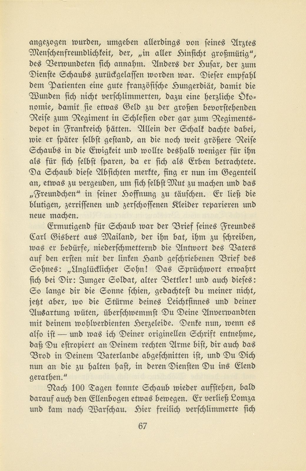 Benedikt Schaub, ein Liestaler Veteran aus den napoleonischen Kriegen – Seite 33