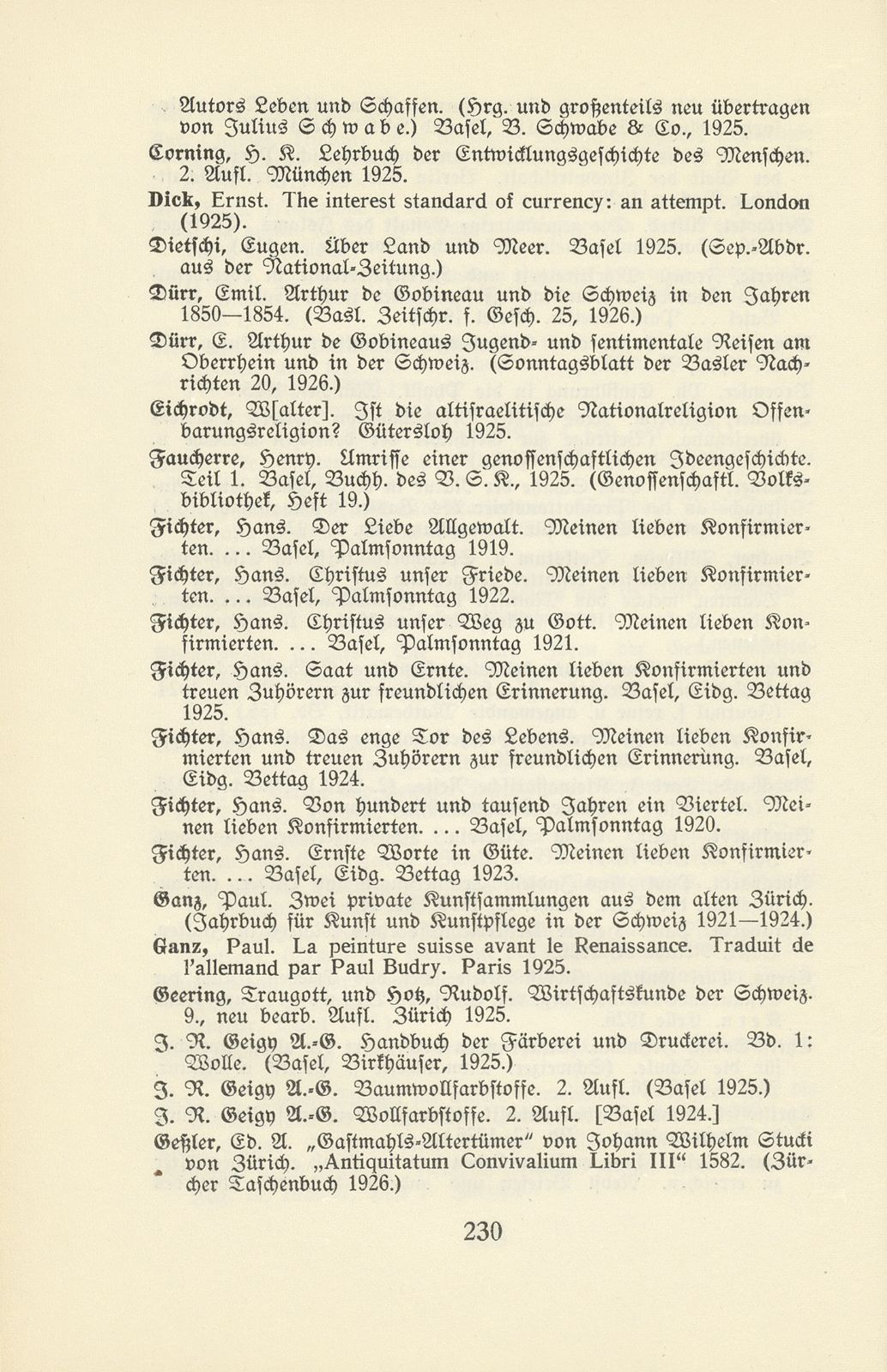 Basler Bibliographie 1926 – Seite 24