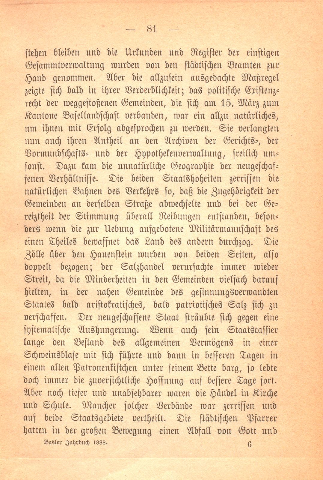 Der dritte August 1833. Mit einer Situationskarte – Seite 4