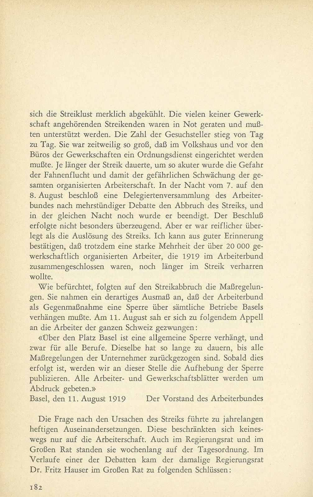 Erinnerungen an den Basler Generalstreik 1919 – Seite 12