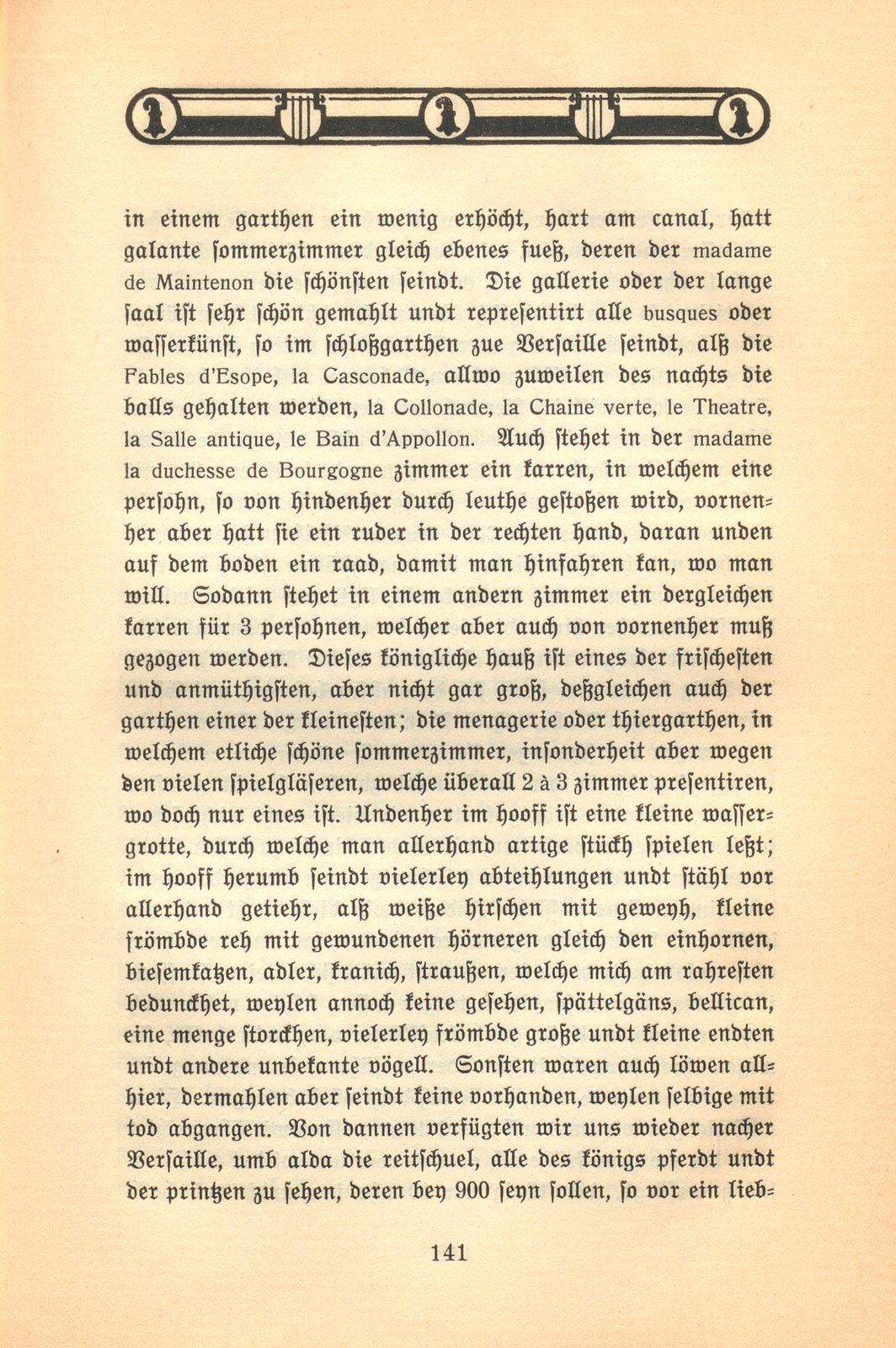 Der Aufenthalt eines Basler Kaufmanns in Paris im Jahre 1701 [Hans Burkhard Respinger] – Seite 23