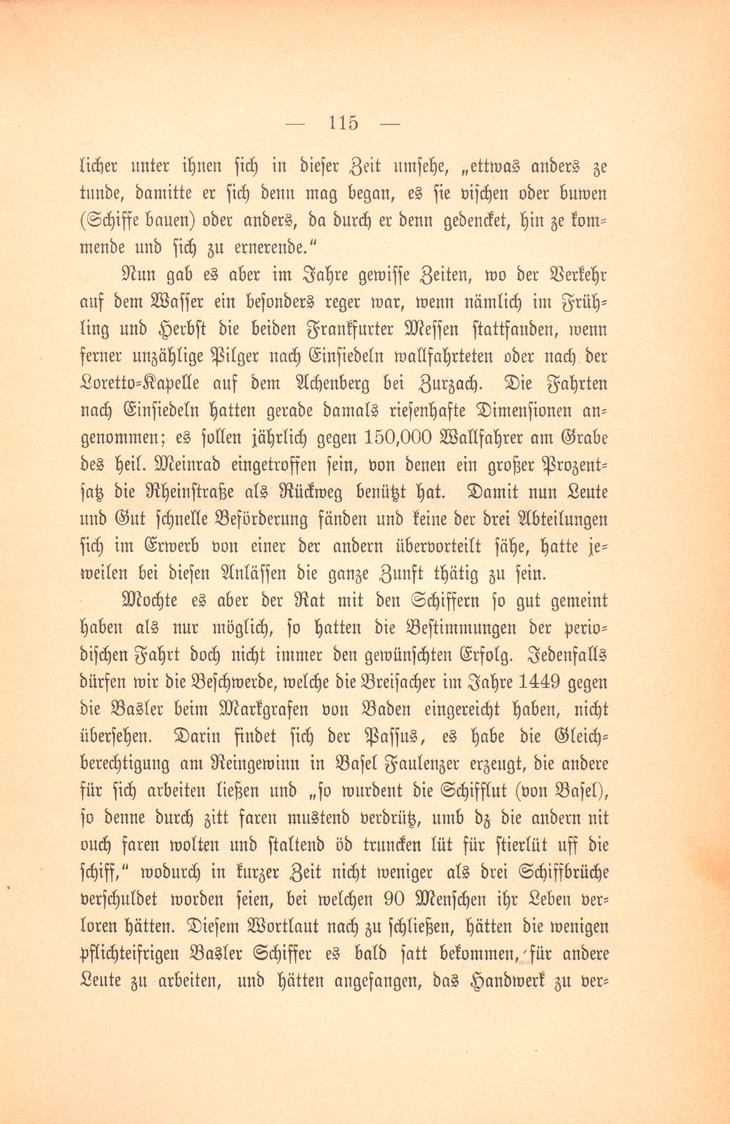 Zur Geschichte der Basler Rheinschiffahrt und der Schiffleutenzunft – Seite 5