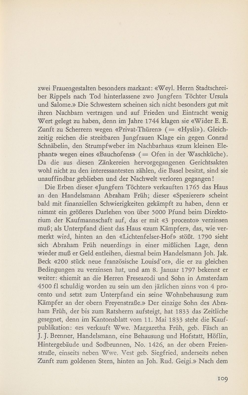 Das Haus ‹zum Kempfen› an der Freien Strasse – Seite 4