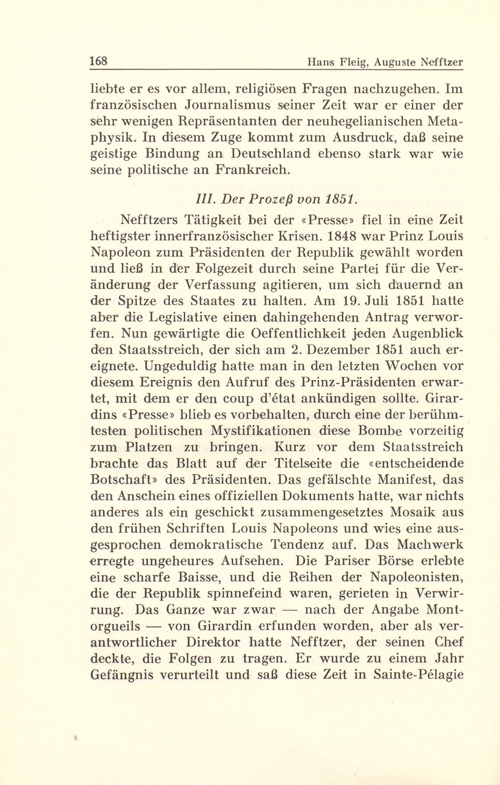 Auguste Nefftzer, der Gründer des ‹Temps› – Seite 4