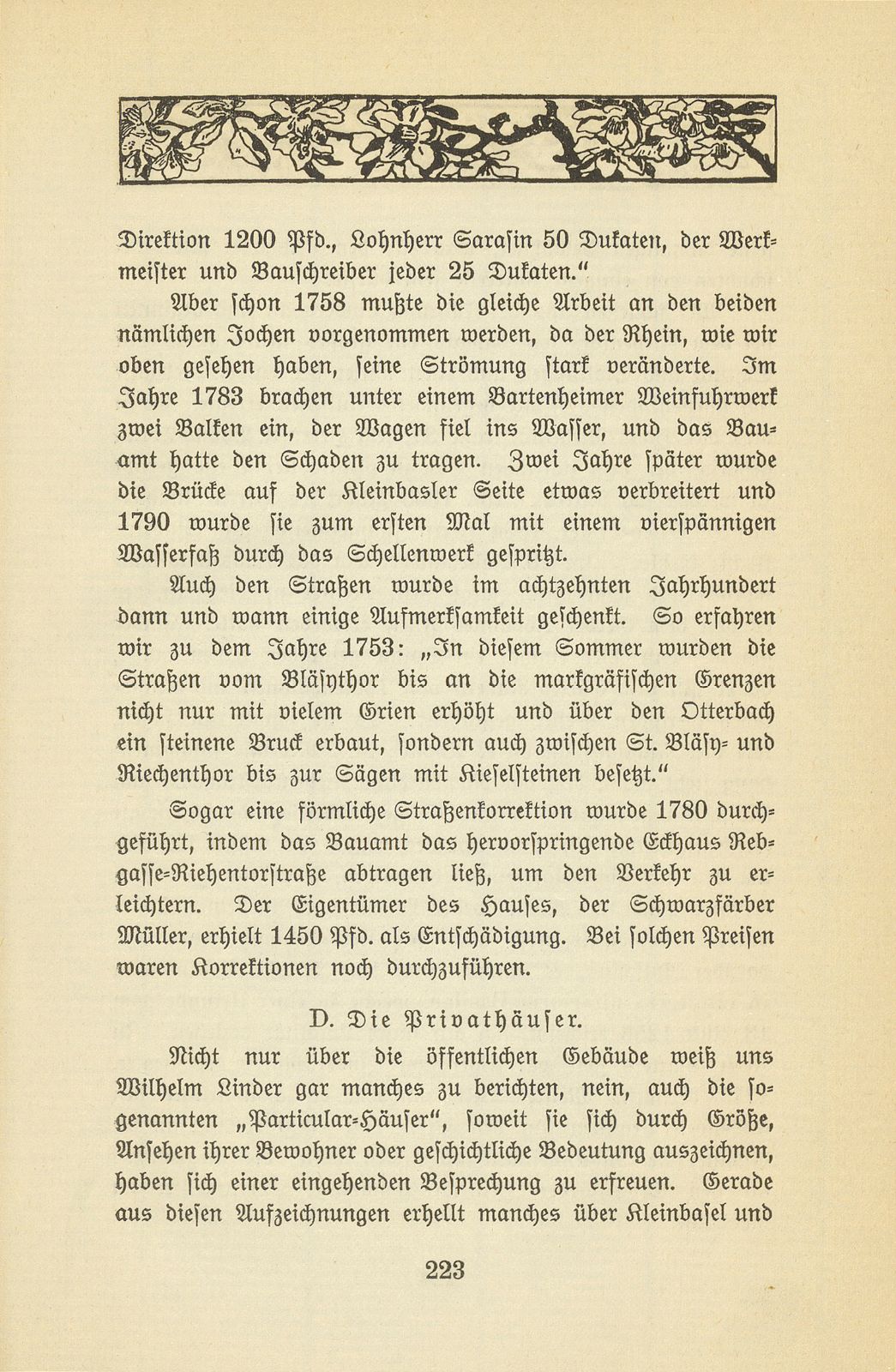 Eine Kleinbasler Chronik des 18. Jahrhunderts [Wilhelm Linder] – Seite 31