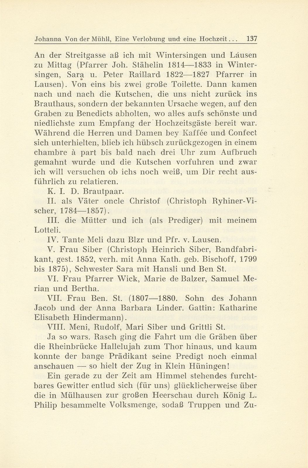 Eine Verlobung und eine Hochzeit aus dem Jahre 1831 – Seite 9