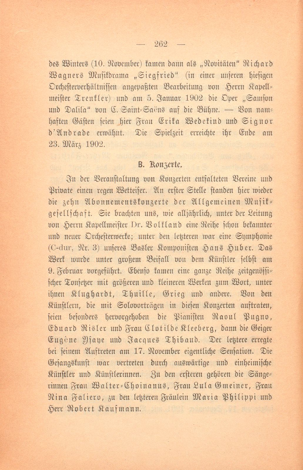 Das künstlerische Leben in Basel – Seite 1