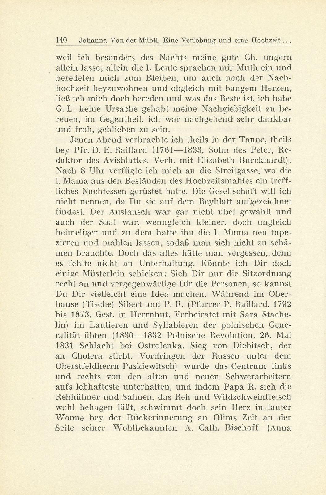 Eine Verlobung und eine Hochzeit aus dem Jahre 1831 – Seite 12