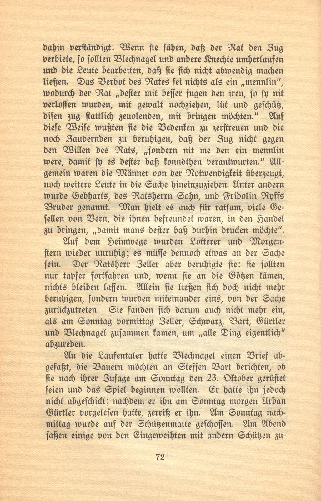 Die Reformation im baslerisch-bischöflichen Laufen – Seite 36