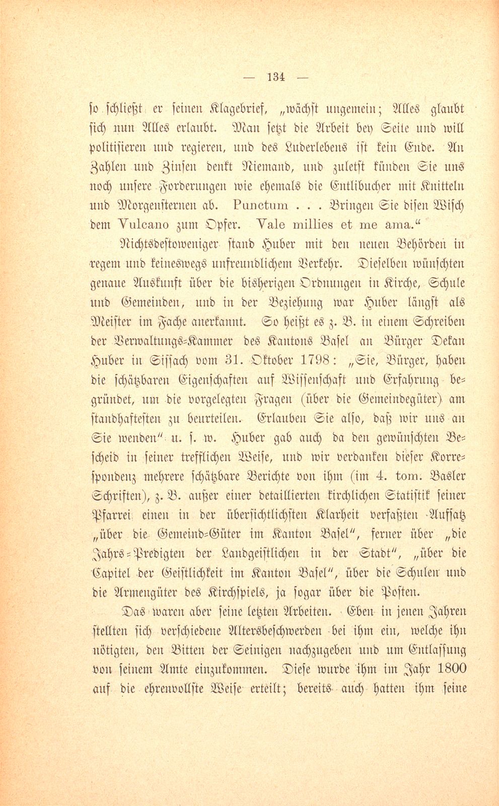 M. Johann Jakob Huber, weil. Pfarrer und Dekan in Sissach und seine Sammlungen zur Geschichte der Stadt und Landschaft Basel – Seite 60