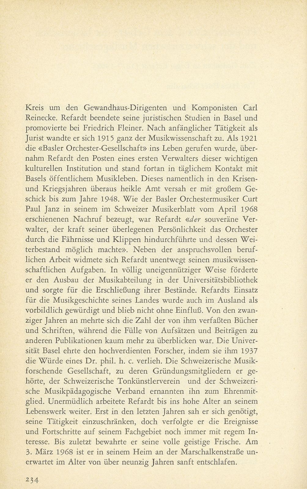 Pionierarbeit auf dem Gebiete der baslerischen und der schweizerischen Musikgeschichte – Seite 2