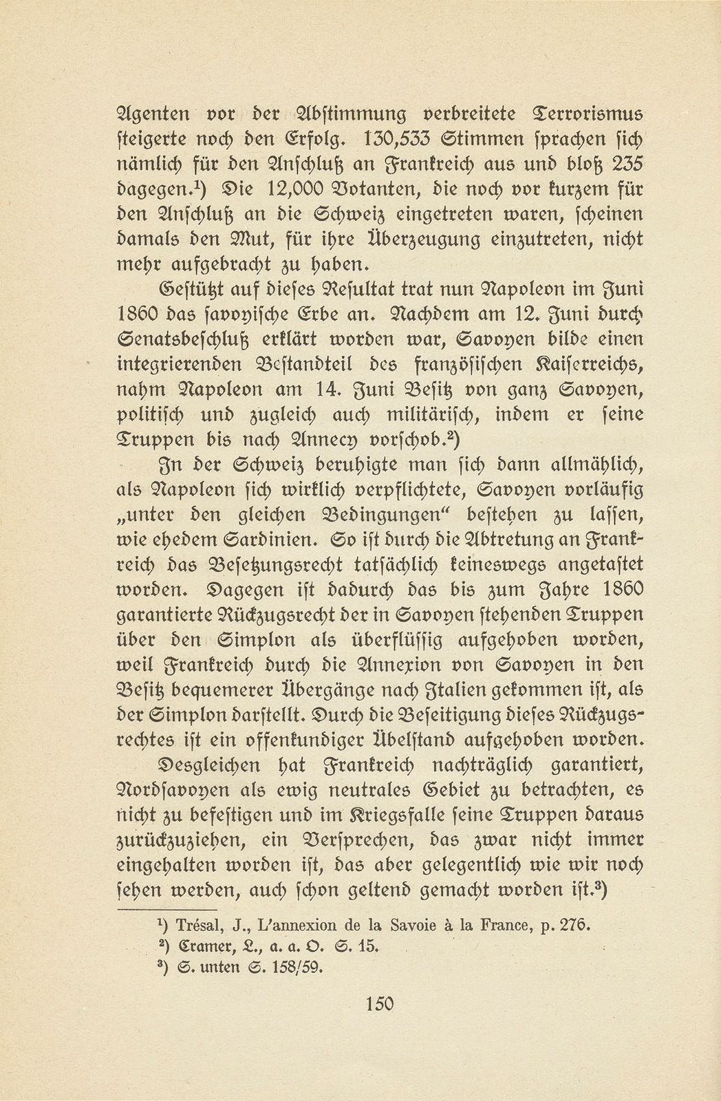 Zur Geschichte der Zonen von Gex und von Hochsavoyen – Seite 64