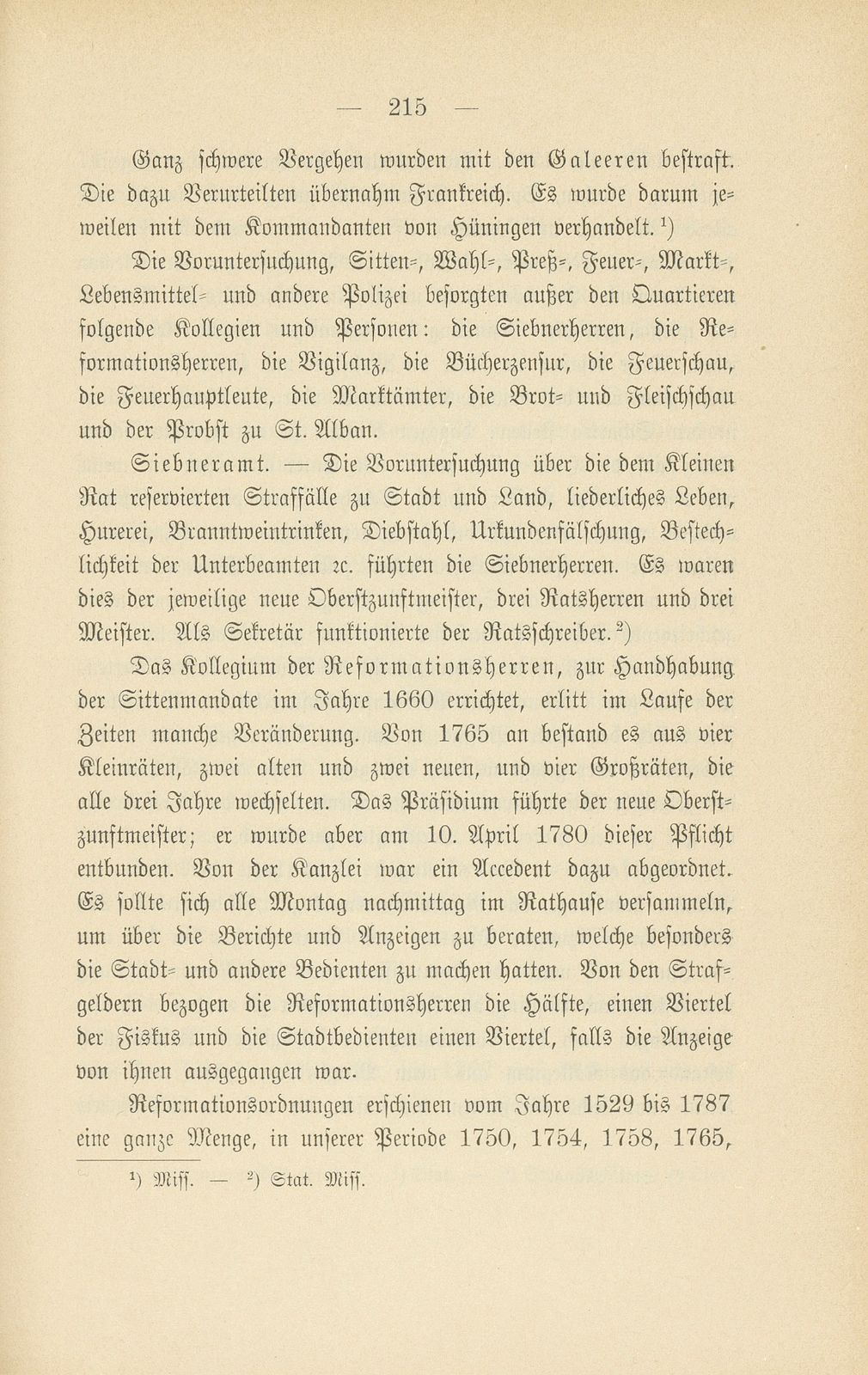 Stadt und Landschaft Basel in der zweiten Hälfte des 18. Jahrhunderts – Seite 45