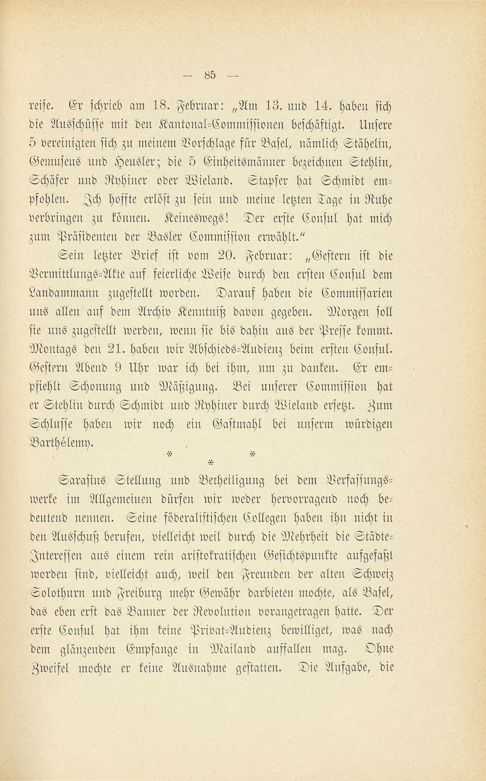 Bürgermeister Hans Bernhard Sarasin (1731-1822) – Seite 18