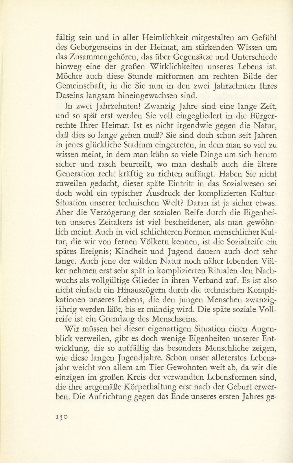 Das zwanzigste Jahr [Ansprache zur Jungbürgerfeier] – Seite 3