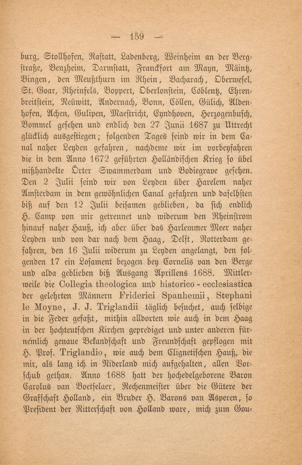 Aus einem baslerischen Stammbuch, XVII. Jahrhundert – Seite 23