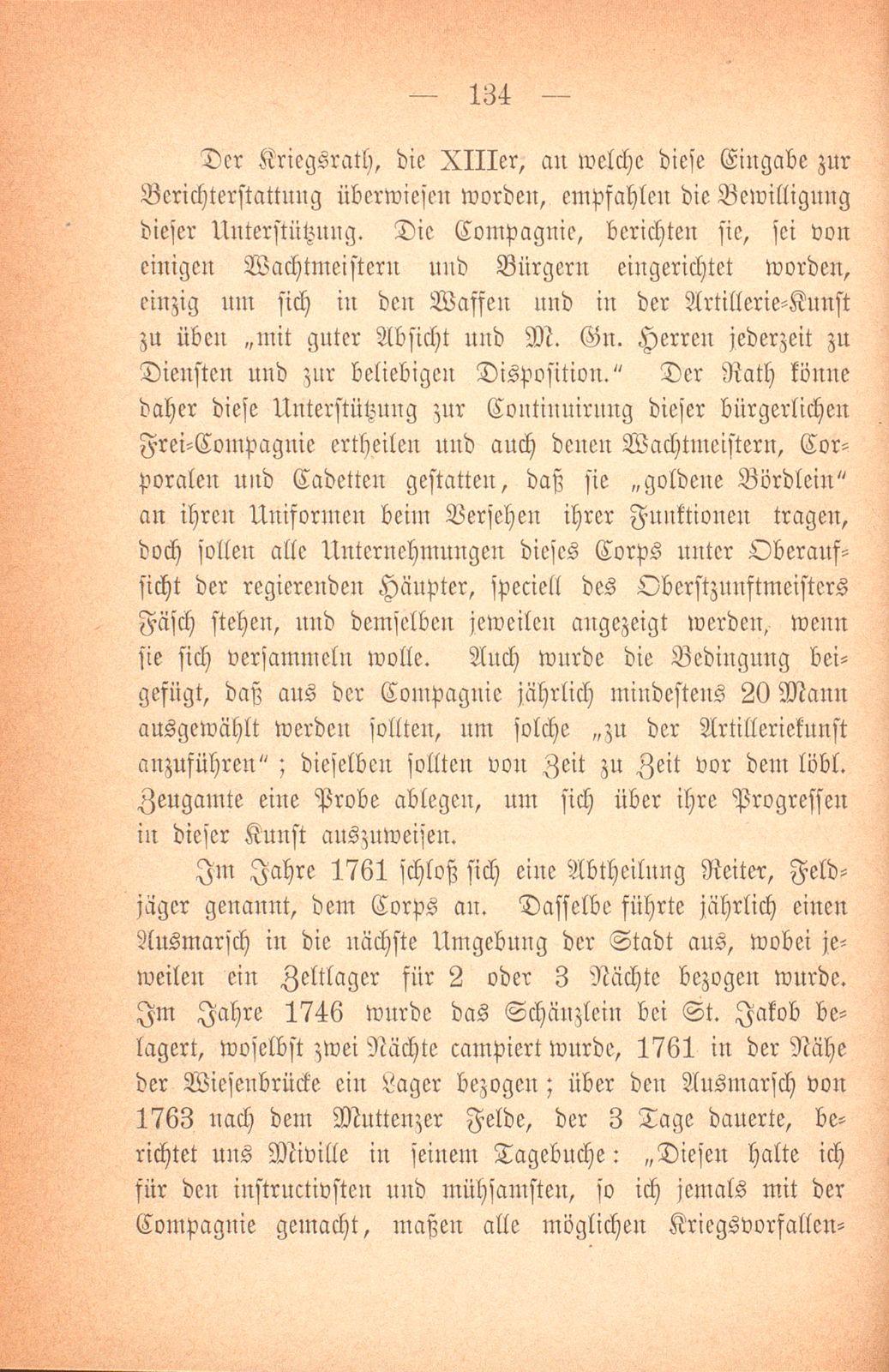 Über das baslerische Militärwesen in den letzten Jahrhunderten – Seite 56