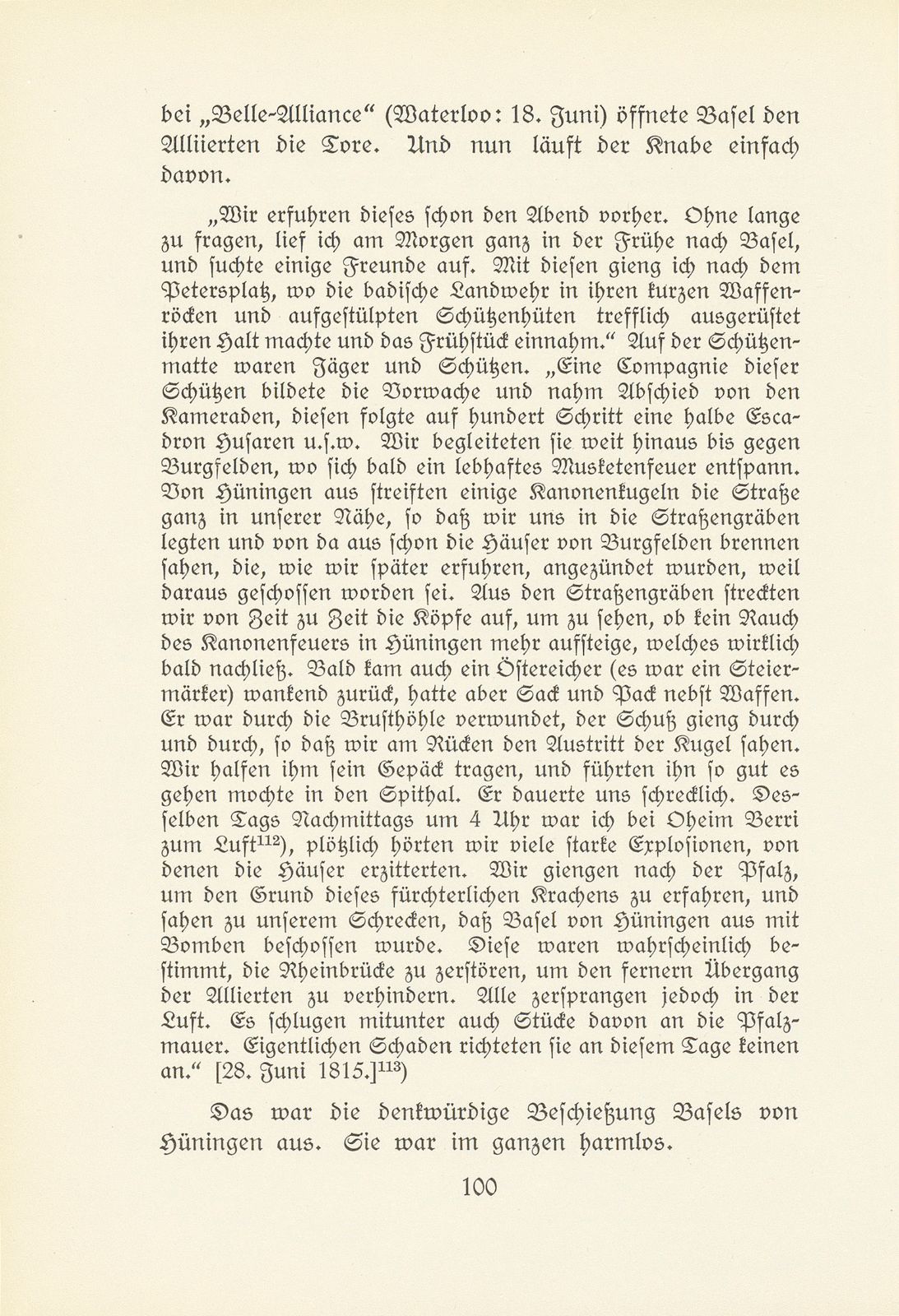 Melchior Berri. (Ein Beitrag zur Kultur des Spätklassizismus in Basel.) – Seite 42