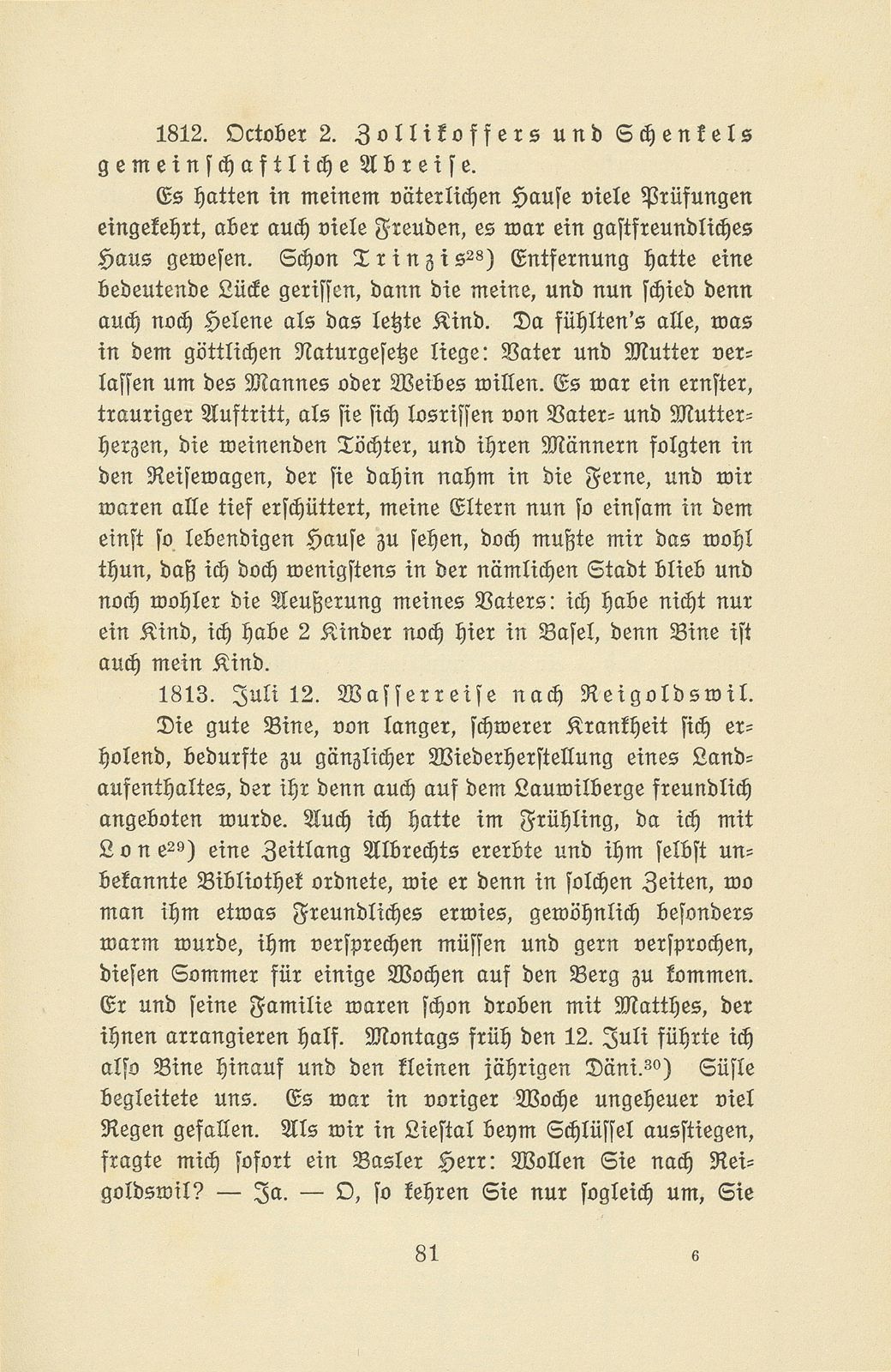 Aus den Aufzeichnungen von Pfarrer Daniel Kraus 1786-1846 – Seite 29