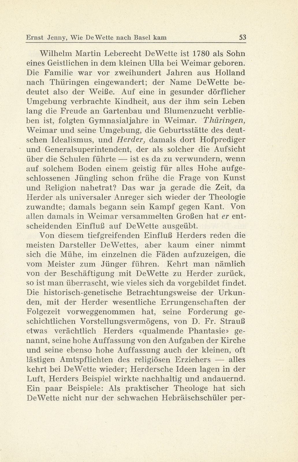 Wie De Wette nach Basel kam – Seite 3