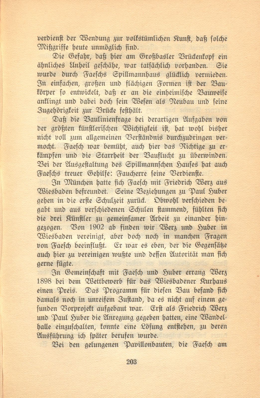 Emil Faesch, Architekt. Geb. 14. Juli 1865, gest. 23. Dezember 1915 – Seite 9