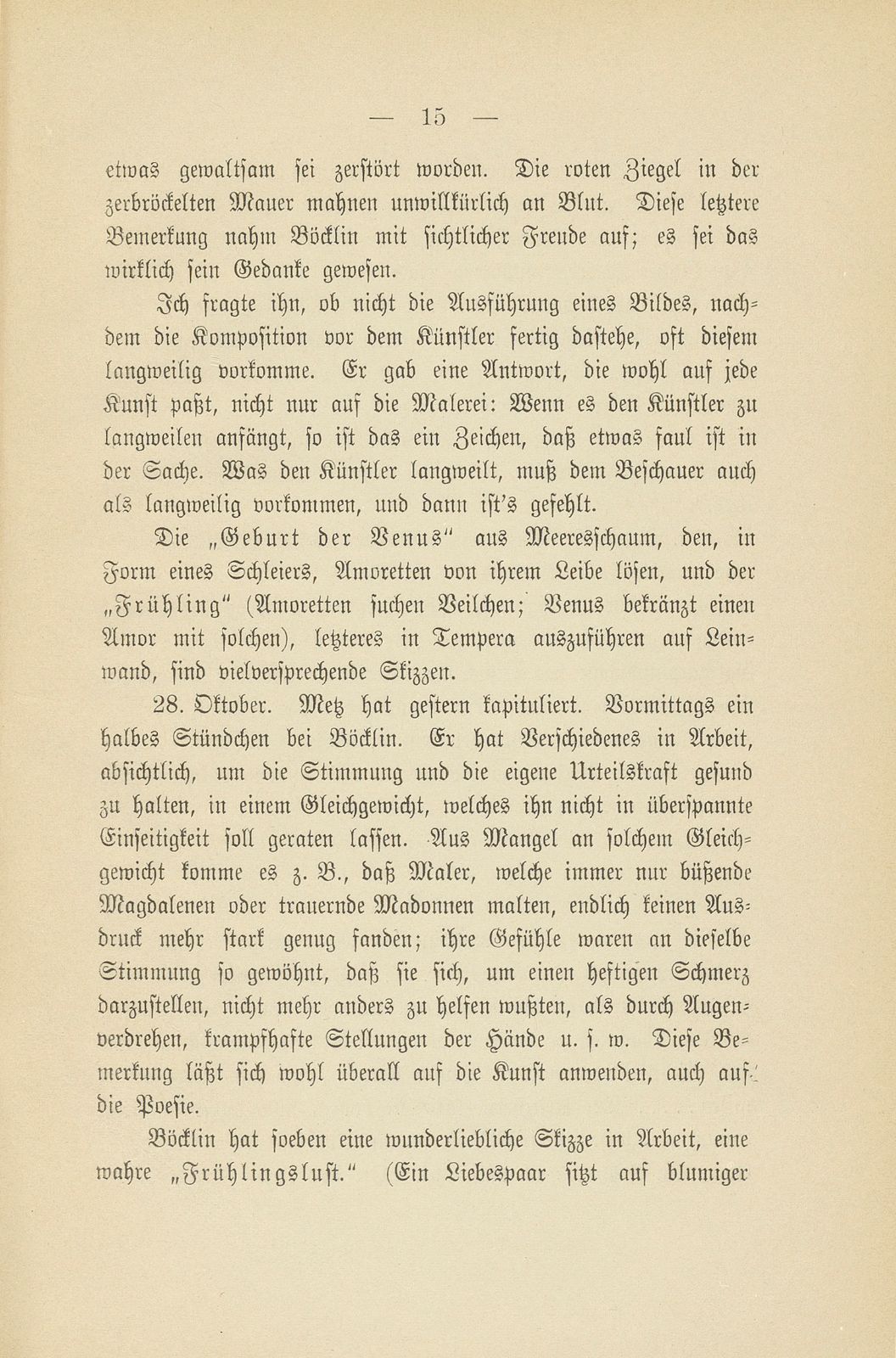 Erinnerungen an Arnold Böcklin nach Tagebuchnotizen eines Studenten – Seite 13