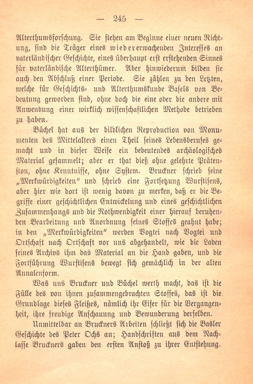 Die Erhaltung vaterländischer Alterthümer in Basel – Seite 21