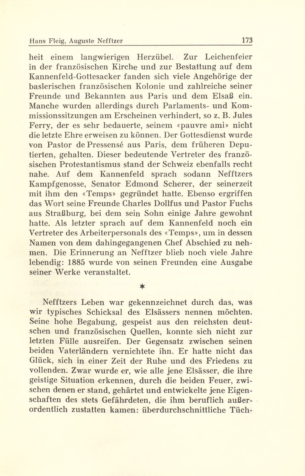 Auguste Nefftzer, der Gründer des ‹Temps› – Seite 9