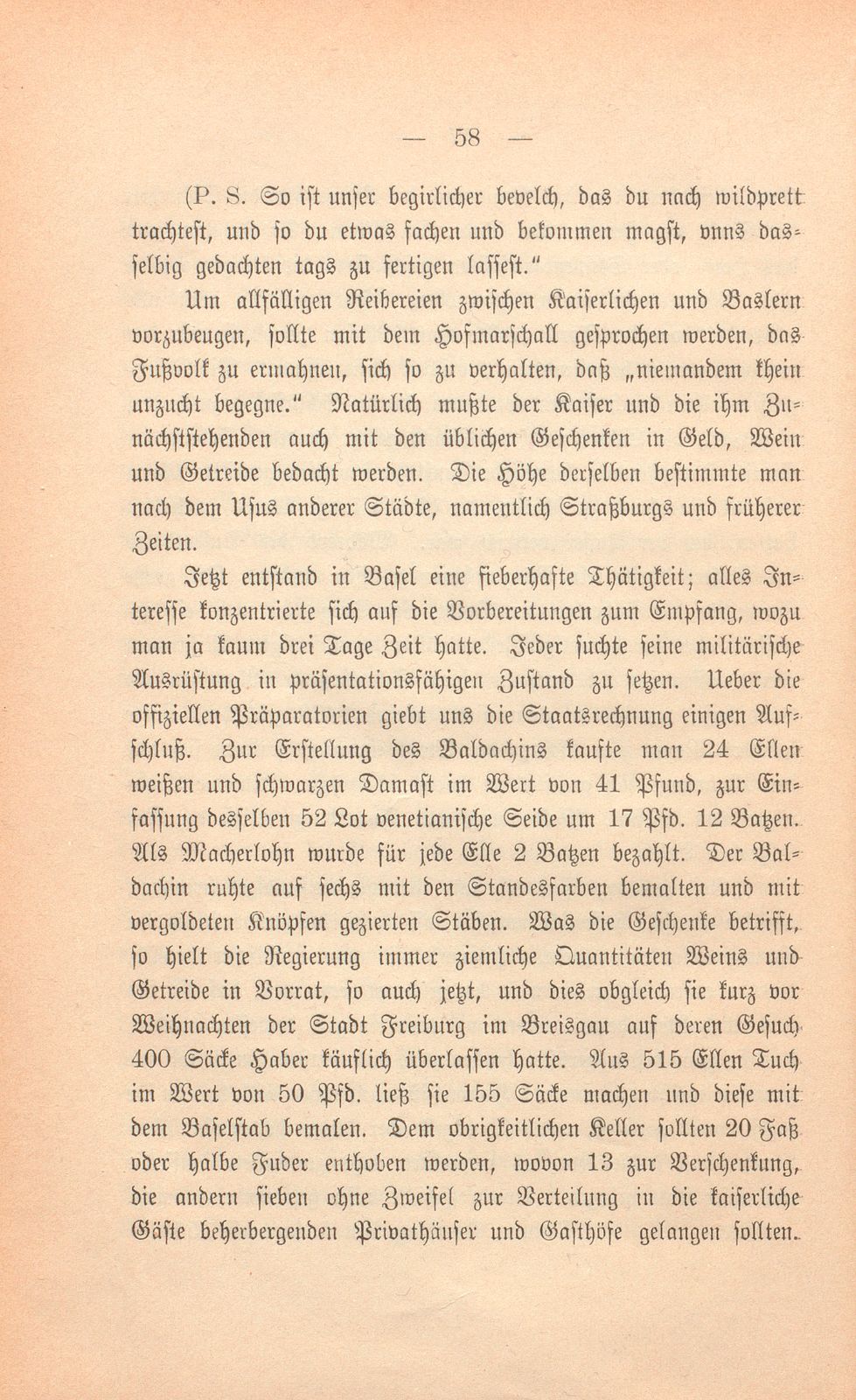 Der letzte offizielle Kaiserbesuch in Basel – Seite 10