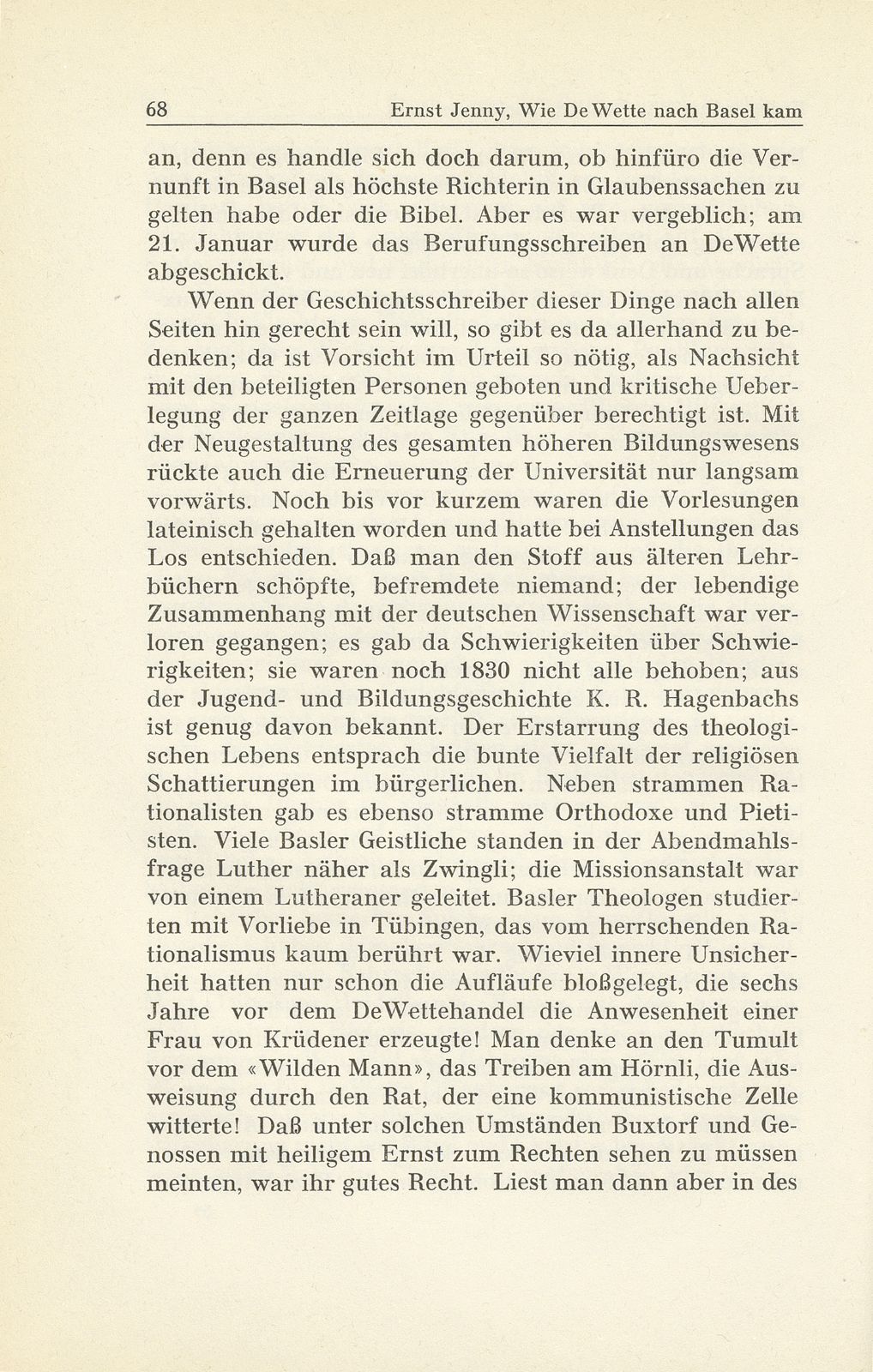 Wie De Wette nach Basel kam – Seite 18