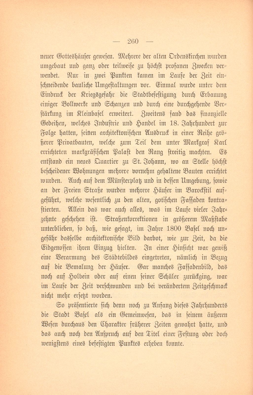 Basels bauliche Entwicklung im 19. Jahrhundert – Seite 2