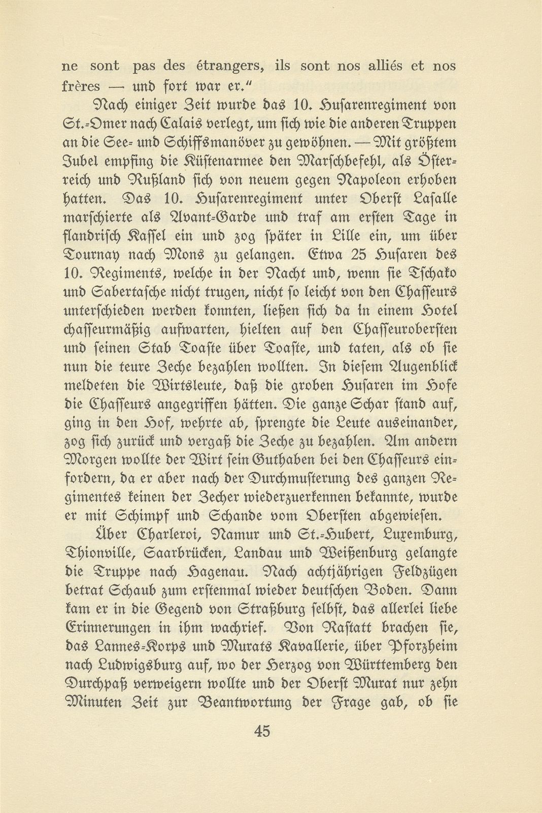 Benedikt Schaub, ein Liestaler Veteran aus den napoleonischen Kriegen – Seite 11