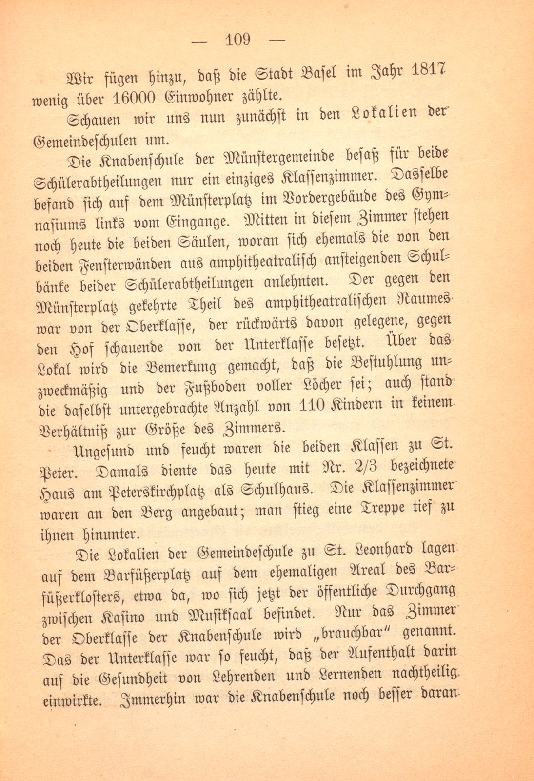 Die Gemeindeschulen der Stadt Basel in den Jahren 1817-1822 – Seite 6