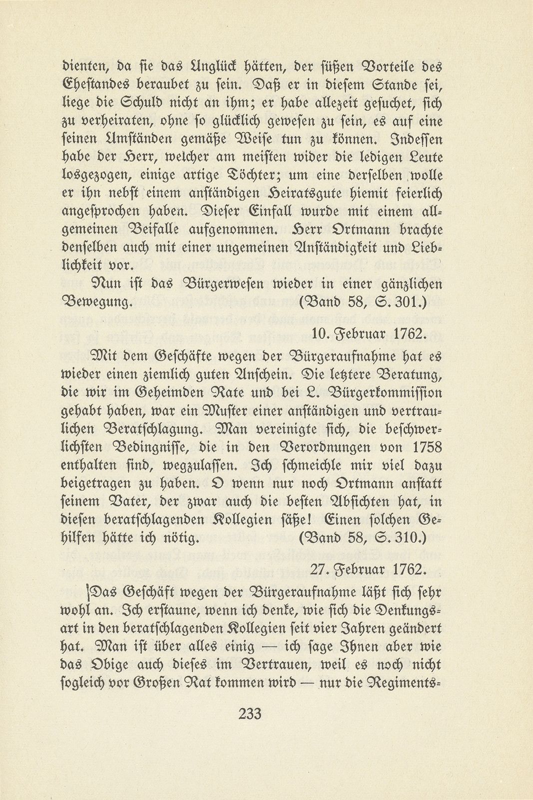 Der Kampf um die Wiederaufnahme neuer Bürger in Basel, 1757-1762 – Seite 22