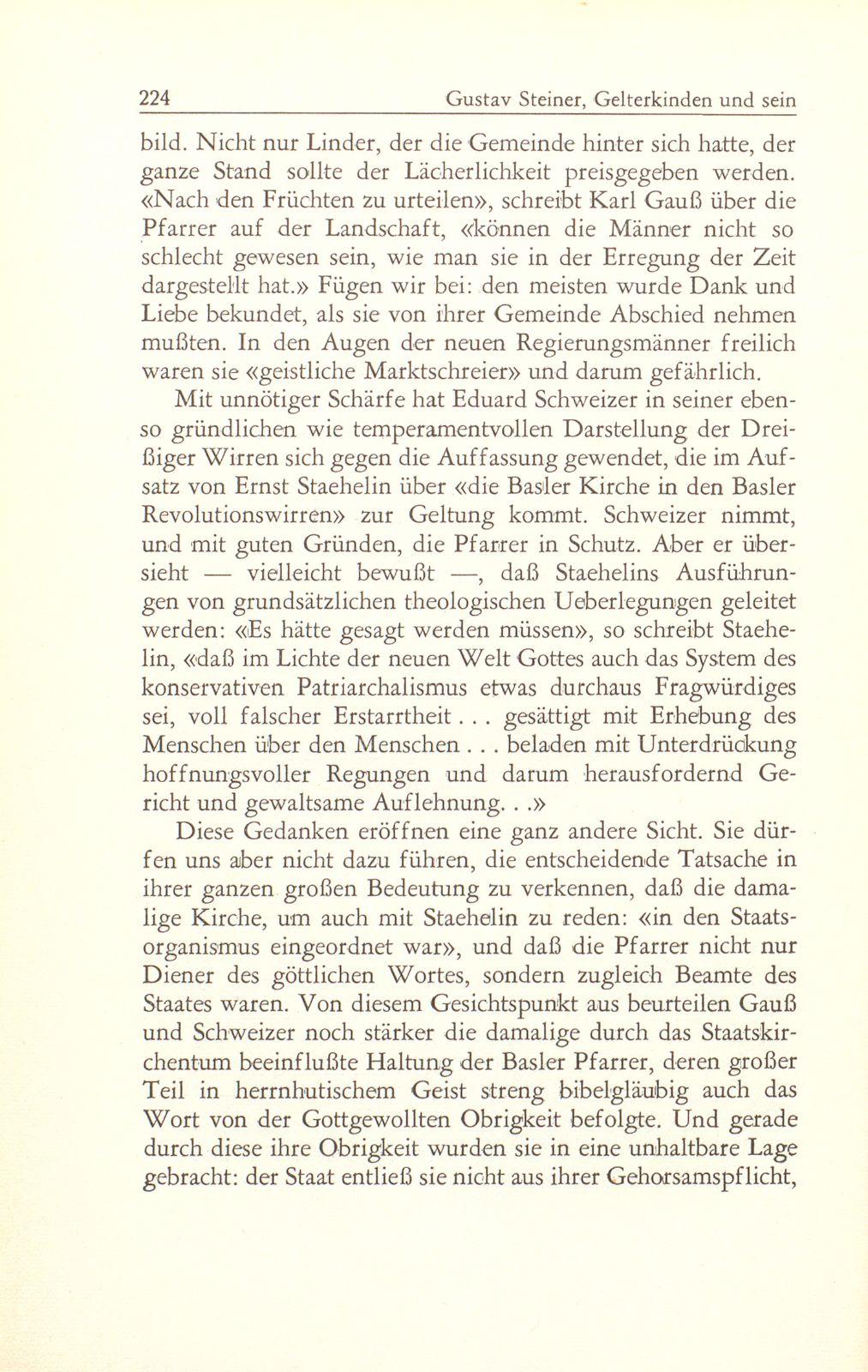 Gelterkinden und sein Pfarrer in den Dreissigerwirren – Seite 21