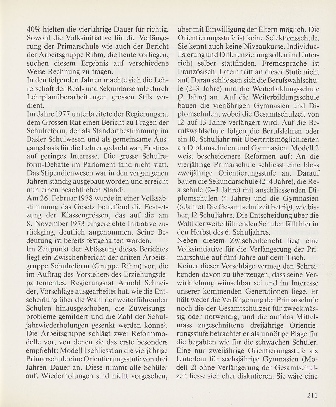 50 Jahre Basler Schule unter dem Schulgesetz vom 4. April 1929 – Seite 10