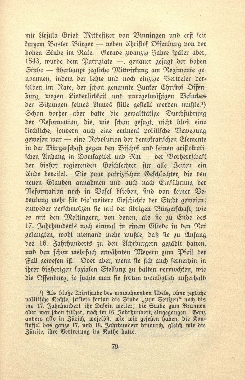 Stände und Verfassung in Basel vom 16. bis 18. Jahrhundert – Seite 10