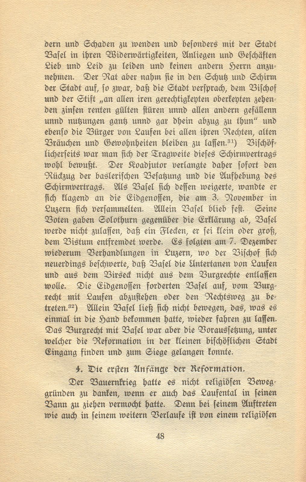 Die Reformation im baslerisch-bischöflichen Laufen – Seite 12