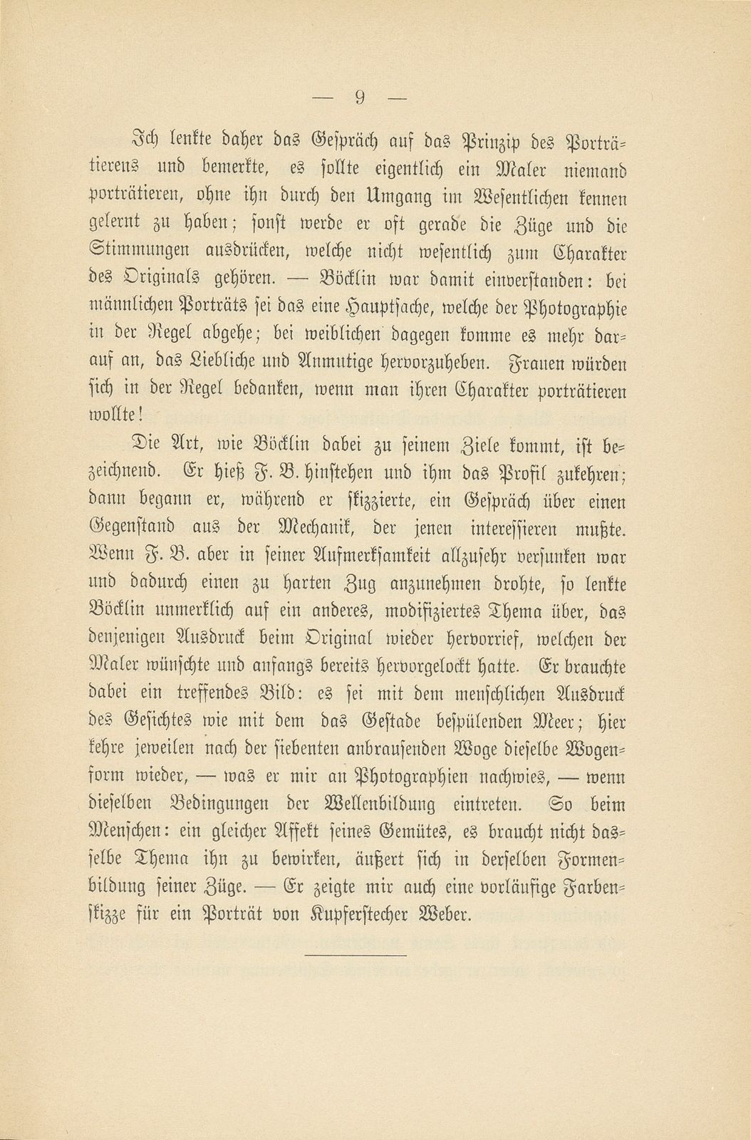 Erinnerungen an Arnold Böcklin nach Tagebuchnotizen eines Studenten – Seite 7