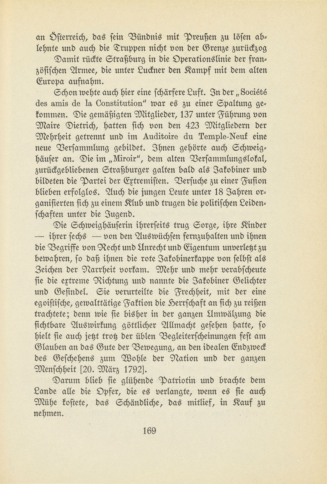 Erlebnisse der Strassburger Gelehrtenfamilie Schweighäuser während der französischen Revolution – Seite 23