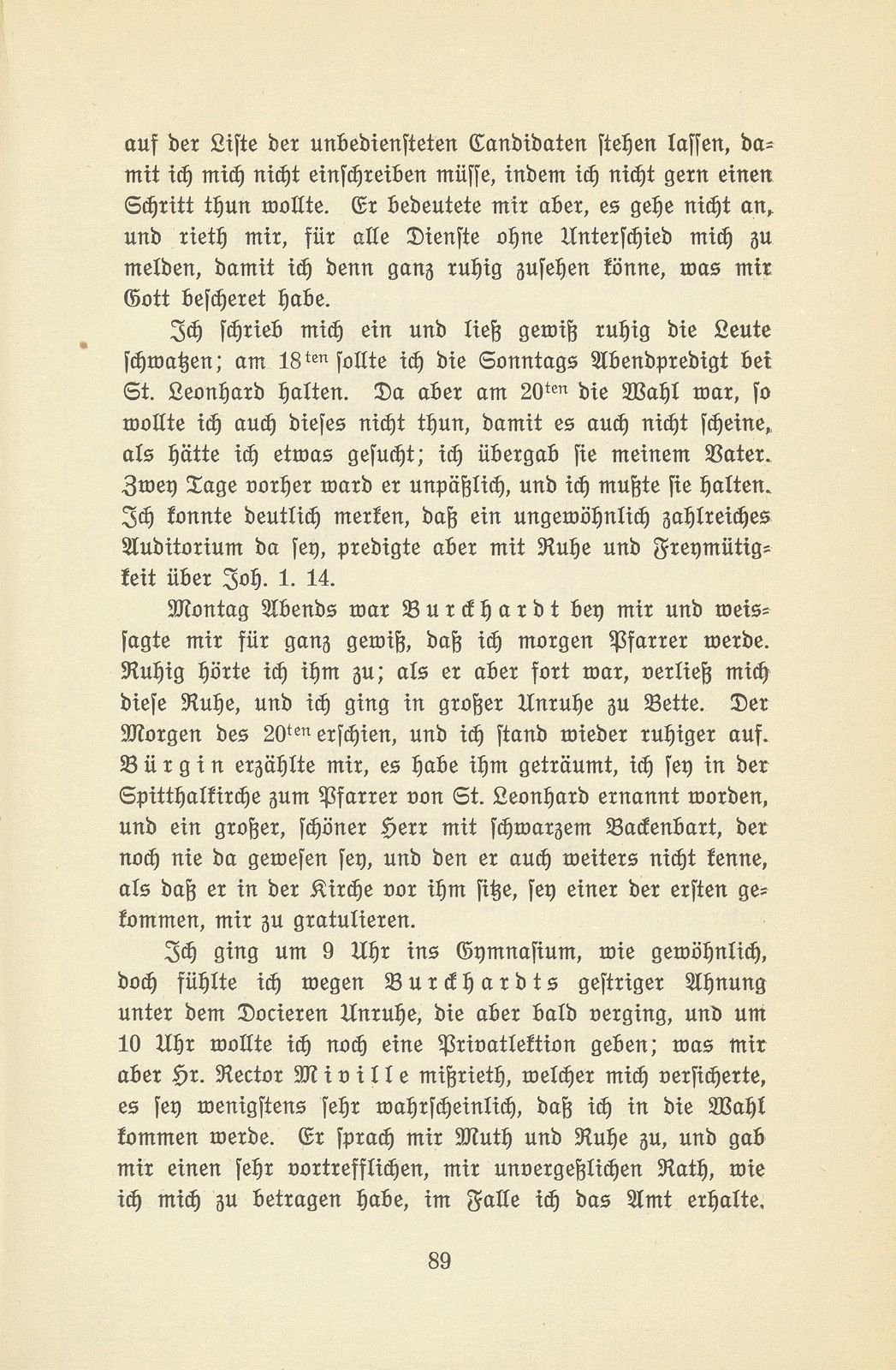 Aus den Aufzeichnungen von Pfarrer Daniel Kraus 1786-1846 – Seite 36